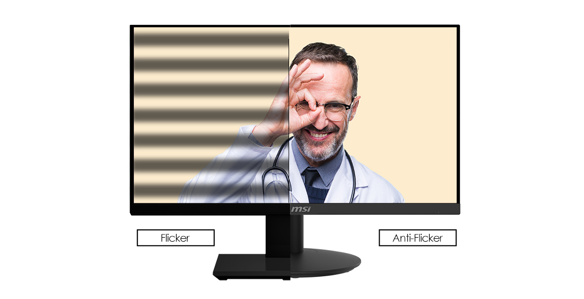 MSI Anti-Flicker Technology Protects Your Eyes While Learning From Home